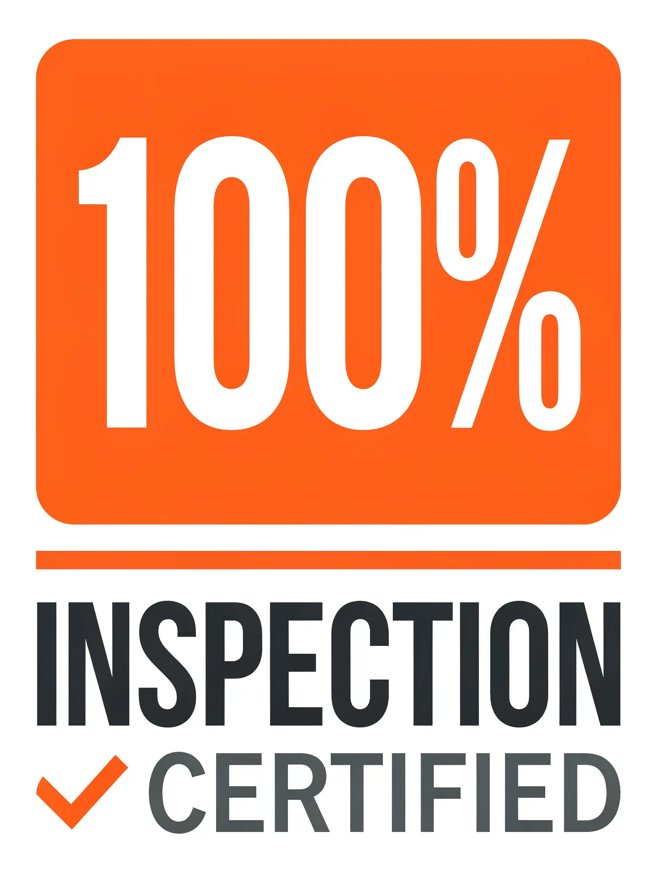100 percent dimensional thread gauge inspection certified rebar coupler badge